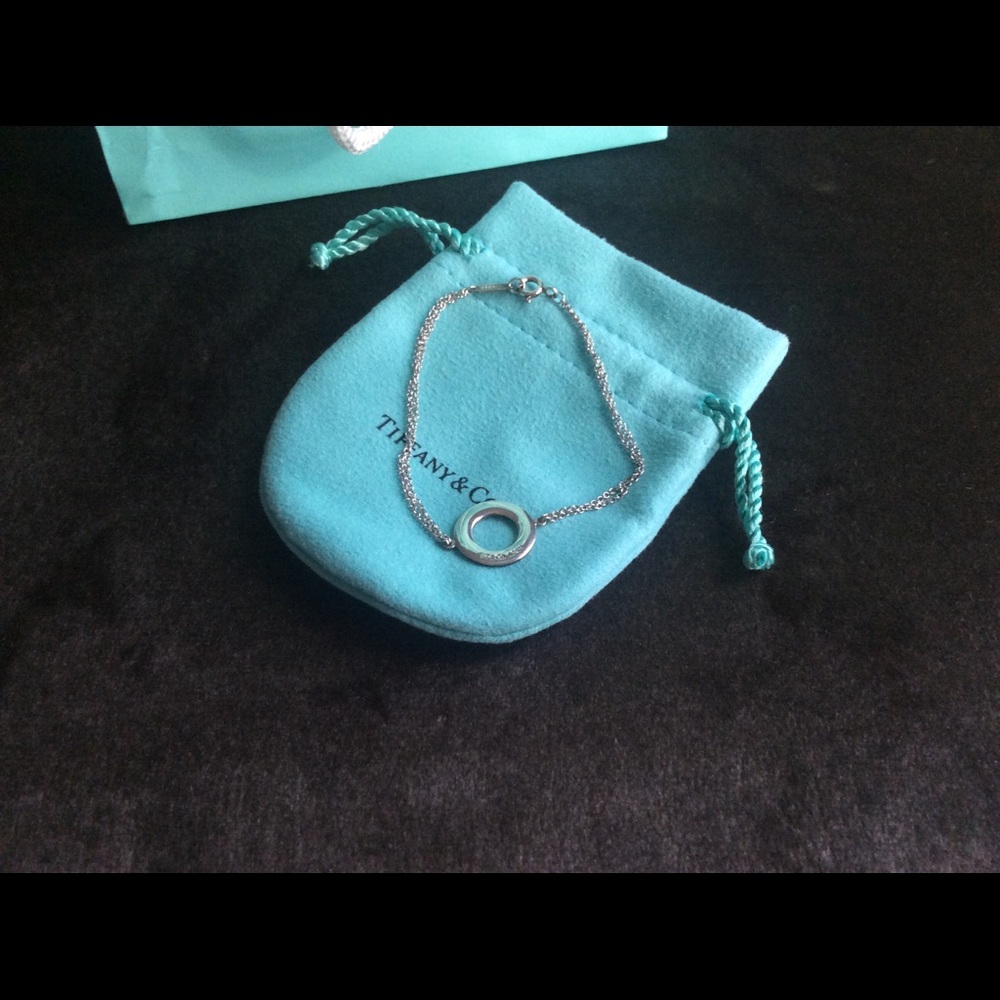 Authentic Tiffany & co circle bracelet
